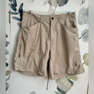 Mountain Hardwear Women Khaki Active Outdoor Shorts | size 4